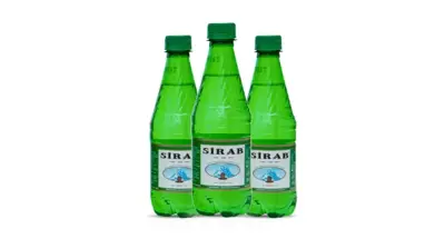 Sirab qazlı su 0.5l