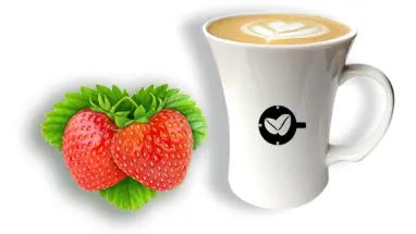 Latte Çiyələkli Böyük